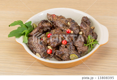 Roasted venison 13808395