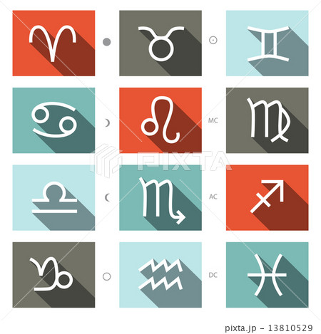 Vector Zodiac Symbols Set 13810529
