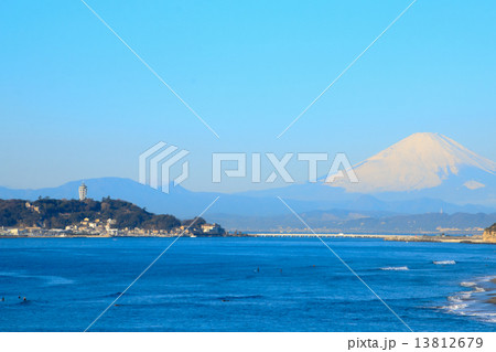 稲村ケ崎からの富士山 稲村ケ崎からの富士山 13812679