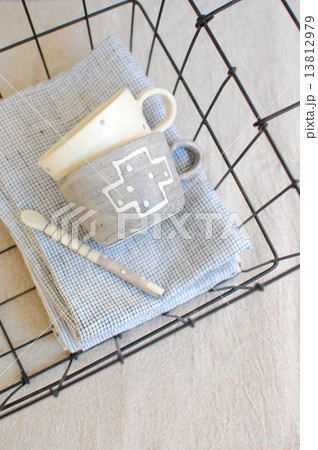 手作り器とバスケット* 13812979