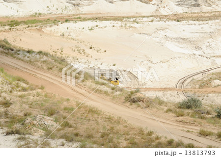 Mountain from white forming sand Mountain from white forming sand 13813793