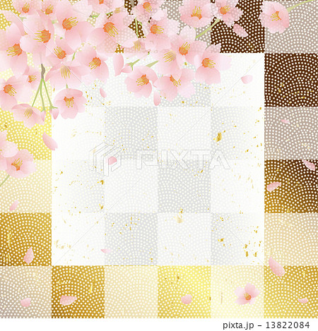 桜、和柄  13822084