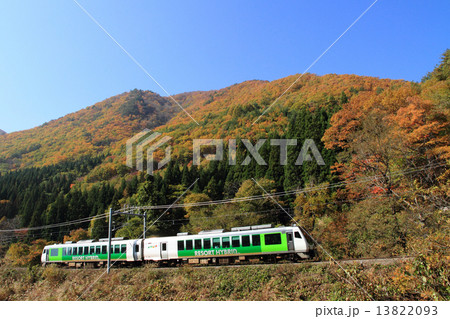 大糸線・錦秋 大糸線・錦秋 13822093