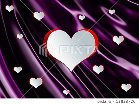 Heart shape on paper craft with egg 13823726