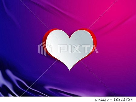 Heart shape on paper craft with egg Heart shape on paper craft with egg 13823757