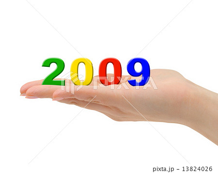 Numbers 2009 in hand 13824026