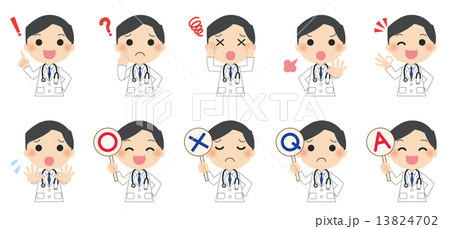 医者バリエーション 13824702