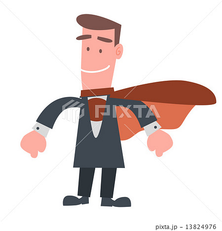 Businessman in Super Hero Costume Businessman in Super Hero Costume 13824976