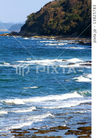 天草赤崎海岸の風景 13825783