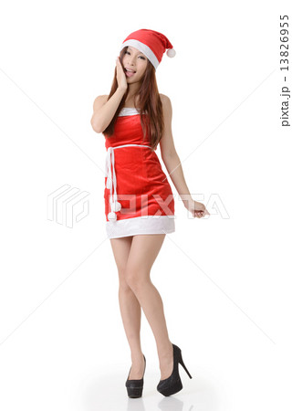 Asian Christmas girl 13826955