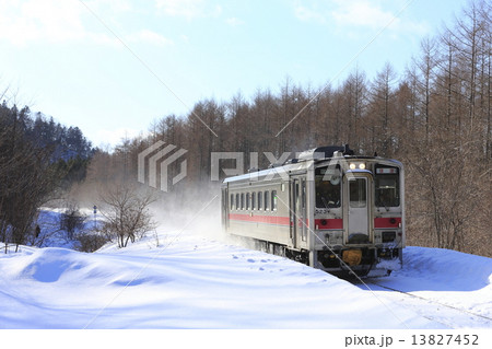 冬の釧網本線 冬の釧網本線 13827452