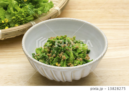 菜の花の胡麻和え 13828275