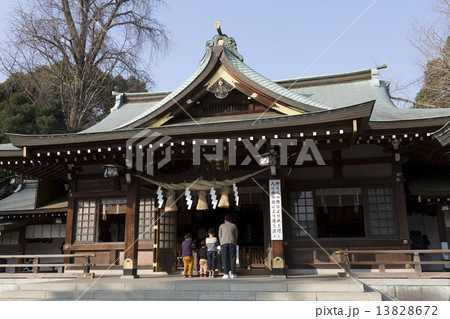 出水神社の拝殿 出水神社の拝殿 13828672