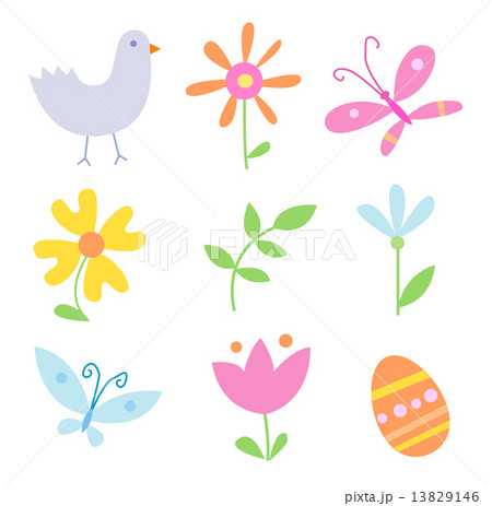 Spring Holiday Objects  13829146