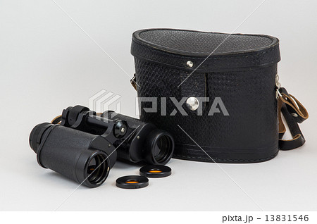 Russian Soviet binoculars from the Cold War era. 13831546