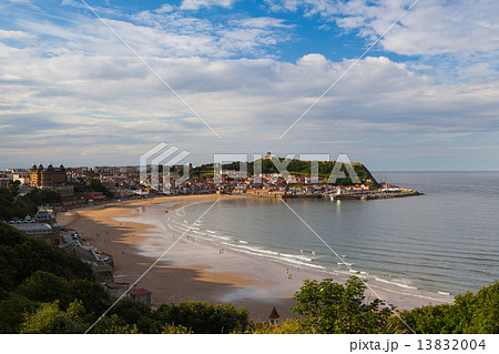 Cove in Scarborough in Great Britain Cove in Scarborough in Great Britain 13832004