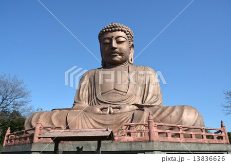冬の聚楽園大仏 冬の聚楽園大仏 13836626
