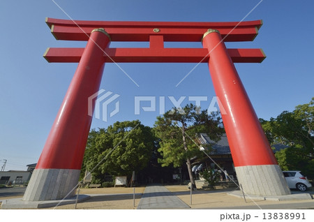 淡路島 おのころ島神社 大鳥居 淡路島 おのころ島神社 大鳥居 13838991