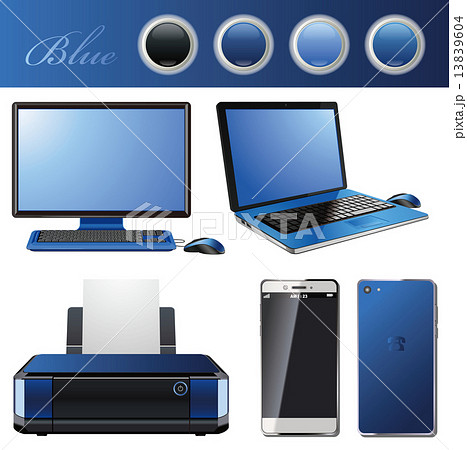 パソコン　スマートフォン 13839604