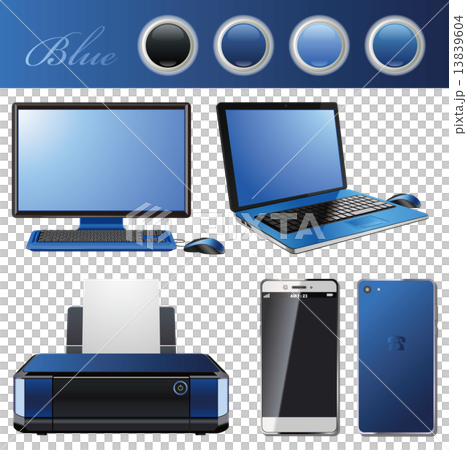 パソコン　スマートフォン 13839604