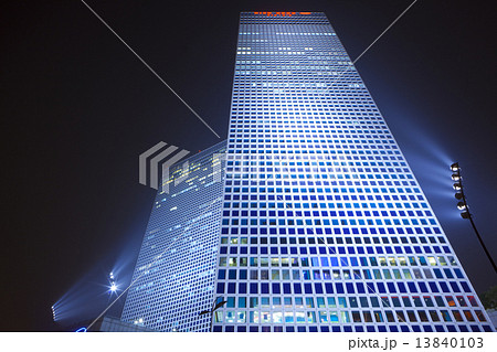 Skyscrapers at night Skyscrapers at night 13840103