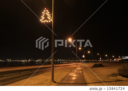 セルチャルトルナネースのイルミネション(Christmas illumination in Seltjarnarnes) 13841724
