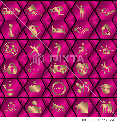 gold insurance icons gold insurance icons 13842378