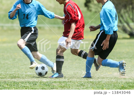 サッカー 13843046