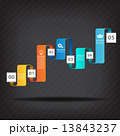 Vector business template. 13843237