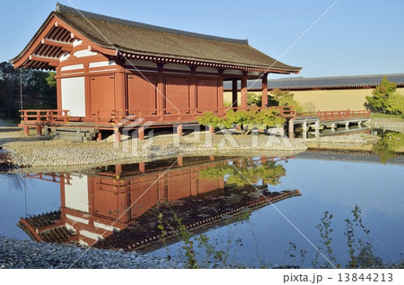 世界遺産　平城京 東院庭園 13844213