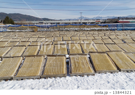 角寒天生産風景　（長野県諏訪地方） 13844321