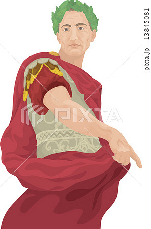 カエサル シーザー 皇帝 偉人 歴史上の人物 イラスト 肖像のイラスト素材 13845081 Pixta