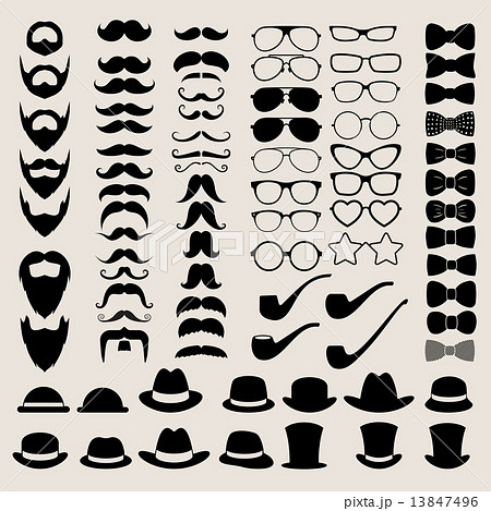 Hipster style infographics elements and icons set for retro desi Hipster style infographics elements and icons set for retro desi 13847496
