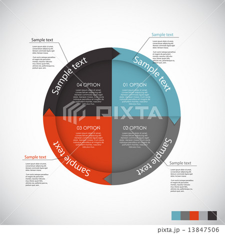 Infographic Templates for Business Vector Illustration.  13847506