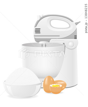 kitchen mixer vector illustration 13848235