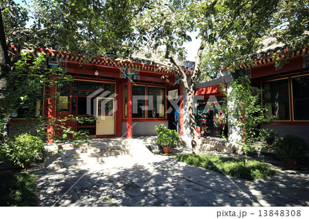 中国　北京 梅蘭芳記念館 13848308