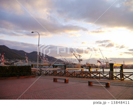 港の夕景 港の夕景 13848411