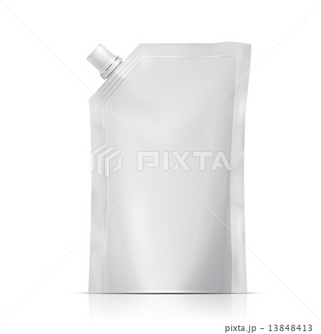 Blank spouted pouch. Blank spouted pouch. 13848413