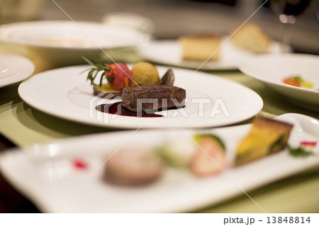 フレンチのコース料理 13848814