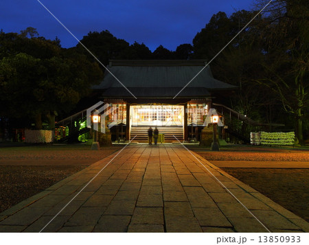 夜の二荒山神社 夜の二荒山神社 13850933