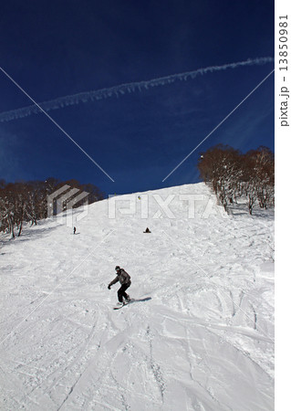 妙高杉ノ原スキー場のスーパージャイアントコース 13850981