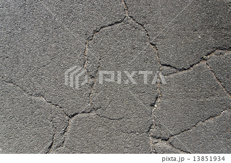 ひび割れ ひび割れ 13851934