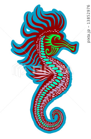 Colorful seahorse Colorful seahorse 13852976