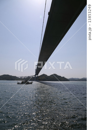 来島海峡大橋馬島 13853249