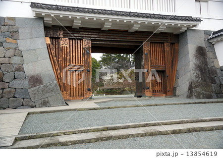 小田原城の銅門 13854619