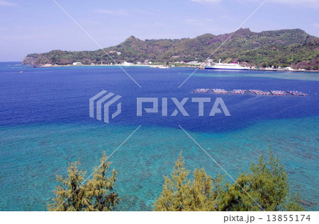 製氷海岸からの風景（父島） 13855174