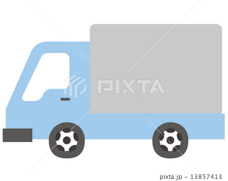 車_水色のトラック 13857413