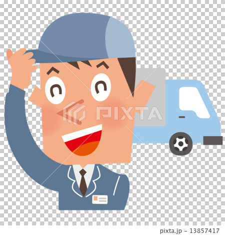 Men with trucks and working clothes 03 13857417