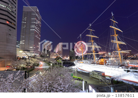 日本丸夜桜 日本丸夜桜 13857611