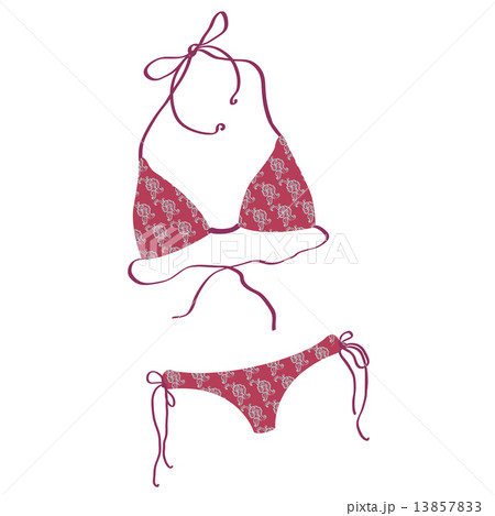 Women bathing suits. Vector illustration  13857833